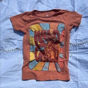 Cotton On Kids Rust and Multicolor Tee